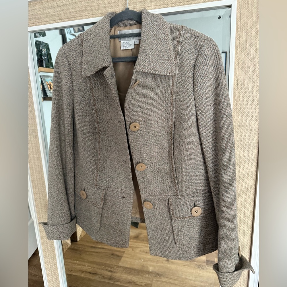 Worth women's Tan blazer jacket